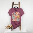 In My Baseball Mom Era Women's Heather T-Shirt Heather Maroon