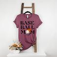 Baseball Mom Game Day Game Day Women's Heather T-Shirt Heather Maroon