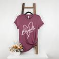 Baseball Mom Heart Game Day Mother's Day Player Women's Heather T-Shirt Heather Maroon Baseball Mom Heart Game Day Mother's Day Player Women's Heather T-Shirt Heather Maroon