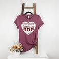 Baseball Mom Heart Love Mother's Day Game Day Support Women's Heather T-Shirt Heather Maroon Baseball Mom Heart Love Mother's Day Game Day Support Women's Heather T-Shirt Heather Maroon