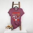 Baseball Mom Heart Baseball Mama Mother's Day Women's Heather T-Shirt Heather Maroon Baseball Mom Heart Baseball Mama Mother's Day Women's Heather T-Shirt Heather Maroon