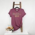 Baseball Mom Leopard Print Baseball Mother's Day Women's Heather T-Shirt Heather Maroon Baseball Mom Leopard Print Baseball Mother's Day Women's Heather T-Shirt Heather Maroon