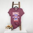 Baseball Mom Loud & Proud Since 1972 Women's Heather T-Shirt Heather Maroon Baseball Mom Loud & Proud Since 1972 Women's Heather T-Shirt Heather Maroon