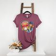 Baseball Mom Mama Mother's In My Baseball Mom Era Women's Heather T-Shirt Heather Maroon