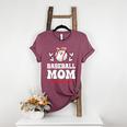 Baseball Mom Shirt Mama Women Baseball Shirt For Women's Heather T-Shirt Heather Maroon Baseball Mom Shirt Mama Women Baseball Shirt For Women's Heather T-Shirt Heather Maroon