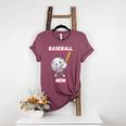 Baseball Mom Sports Quote Women's Heather T-Shirt Heather Maroon Baseball Mom Sports Quote Women's Heather T-Shirt Heather Maroon