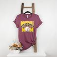 Baseball Mom Sports Mom Yellow Women's Heather T-Shirt Heather Maroon Baseball Mom Sports Mom Yellow Women's Heather T-Shirt Heather Maroon