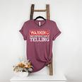 Baseball Mom Warning Uncontrollable Yelling Funny Sign Women's Heather T-Shirt Heather Maroon Baseball Mom Warning Uncontrollable Yelling Funny Sign Women's Heather T-Shirt Heather Maroon