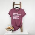 Baseball Moms Against Ball Pants Women's Heather T-Shirt Heather Maroon