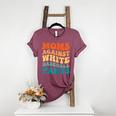 Baseball Moms Against Baseball Pants Groovy Softball Women's Heather T-Shirt Heather Maroon Baseball Moms Against Baseball Pants Groovy Softball Women's Heather T-Shirt Heather Maroon