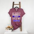 BASEBALL STAR MOM Sporty Design For Proud Baseball Moms Women's Heather T-Shirt Heather Maroon BASEBALL STAR MOM Sporty Design For Proud Baseball Moms Women's Heather T-Shirt Heather Maroon