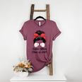 Class Of 2025 Baseball Mom Senior Graduation Graduate Women Women's Heather T-Shirt Heather Maroon