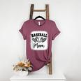 Custom Baseball Mom Number 71 Heart For Mom Women's Heather T-Shirt Heather Maroon Custom Baseball Mom Number 71 Heart For Mom Women's Heather T-Shirt Heather Maroon
