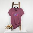 Cute Mother's Day Teeball T-Ball Baseball Mom Women's Heather T-Shirt Heather Maroon