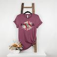 Distressed Baseball Mom Women's Heather T-Shirt Heather Maroon Distressed Baseball Mom Women's Heather T-Shirt Heather Maroon