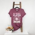 My Favorite Player Calls Me Mom Baseball Mom Game Day Women's Heather T-Shirt Heather Maroon My Favorite Player Calls Me Mom Baseball Mom Game Day Women's Heather T-Shirt Heather Maroon