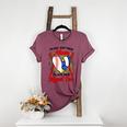 I'm Their Biggest Fan Volleyball Baseball Mom Women's Heather T-Shirt Heather Maroon