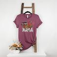 Loud Proud Mama Baseball Mom Women's Heather T-Shirt Heather Maroon Loud Proud Mama Baseball Mom Women's Heather T-Shirt Heather Maroon