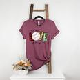 For The Love Of The Game Day Baseball Mom Cheering Lovers Women's Heather T-Shirt Heather Maroon