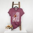 Mom Of Ballers USA Flag Football Baseball Mom Women's Heather T-Shirt Heather Maroon
