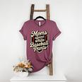 Moms Against Baseball Pants Baseball Mom Premium Tri-Blend Women's Heather T-Shirt Heather Maroon