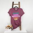 Who Needs Referees When We Have Baseball Moms Women's Heather T-Shirt Heather Maroon
