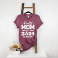 Proud Mom Of a 2024 Senior Baseball Mom 2024 Graduate Premium Women's Heather T-Shirt Heather Maroon Proud Mom Of a 2024 Senior Baseball Mom 2024 Graduate Premium Women's Heather T-Shirt Heather Maroon