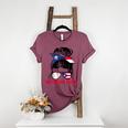 Puerto Rico Baseball Mom Messy Bun Boricua Women's Heather T-Shirt Heather Maroon Puerto Rico Baseball Mom Messy Bun Boricua Women's Heather T-Shirt Heather Maroon