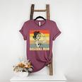 Retro Baseball Mom Sport Lover Vintage Women's Heather T-Shirt Heather Maroon