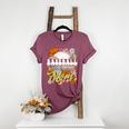 Retro Groovy Baseball Mom Family Matching Women Women's Heather T-Shirt Heather Maroon Retro Groovy Baseball Mom Family Matching Women Women's Heather T-Shirt Heather Maroon