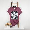 So God Made A Baseball Mom Baseball Player Women's Heather T-Shirt Heather Maroon