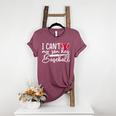 My Son Has Baseball Sports Player Baseball Mom Women Women's Heather T-Shirt Heather Maroon My Son Has Baseball Sports Player Baseball Mom Women Women's Heather T-Shirt Heather Maroon