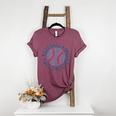 Spring 2024 Season Cute Baseball Mom All Day Everyday Women's Heather T-Shirt Heather Maroon