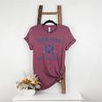 Spring 2024 Season Cute Baseball Mom Home Plate Social Club Women's Heather T-Shirt Heather Maroon