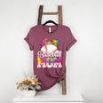 Tie Dye Baseball Mom Baseball Mama Sport Mother's Day Women's Heather T-Shirt Heather Maroon