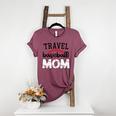 Travel Baseball Mom Sports Mom Baseball Mama Women's Heather T-Shirt Heather Maroon Travel Baseball Mom Sports Mom Baseball Mama Women's Heather T-Shirt Heather Maroon