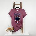 USA Mum Mother's Day Baseball Mom Women's Heather T-Shirt Heather Maroon USA Mum Mother's Day Baseball Mom Women's Heather T-Shirt Heather Maroon