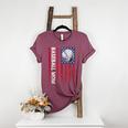 Vintage Baseball Mom Proud Family Summer Baseball Player Women's Heather T-Shirt Heather Maroon Vintage Baseball Mom Proud Family Summer Baseball Player Women's Heather T-Shirt Heather Maroon