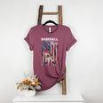 Vintage USA Flag Baseball Player Proud Baseball Mom Women's Heather T-Shirt Heather Maroon Vintage USA Flag Baseball Player Proud Baseball Mom Women's Heather T-Shirt Heather Maroon