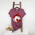 Womens Custom Baseball Mom Number 7 Heart For Mom Mommy Raglan Baseball Tee Women's Heather T-Shirt Heather Maroon Womens Custom Baseball Mom Number 7 Heart For Mom Mommy Raglan Baseball Tee Women's Heather T-Shirt Heather Maroon
