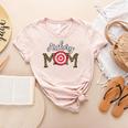 Archery Mom Dance Mom Baseball Mom Mother Day Women's Heather T-Shirt Heather Peach Archery Mom Dance Mom Baseball Mom Mother Day Women's Heather T-Shirt Heather Peach