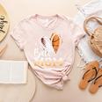 Ball Mom Heart Basketball Baseball Mom Premium Women's Heather T-Shirt Heather Peach