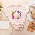 Baseball Mama Sport Women Proud Baseball Mom Women's Heather T-Shirt Heather Peach Baseball Mama Sport Women Proud Baseball Mom Women's Heather T-Shirt Heather Peach
