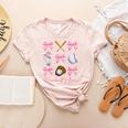Baseball Mimi Era Bows Baseball Mom Women Women's Heather T-Shirt Heather Peach Baseball Mimi Era Bows Baseball Mom Women Women's Heather T-Shirt Heather Peach