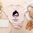 Baseball Mom Activity Mom Women's Heather T-Shirt Heather Peach Baseball Mom Activity Mom Women's Heather T-Shirt Heather Peach