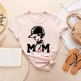 Baseball Mom American Baseball Cate Baseball Kid Women's Heather T-Shirt Heather Peach Baseball Mom American Baseball Cate Baseball Kid Women's Heather T-Shirt Heather Peach