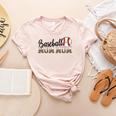 Baseball Mom Mom BallPark Mom Mom Game Day 2024 Mother's Day Women's Heather T-Shirt Heather Peach Baseball Mom Mom BallPark Mom Mom Game Day 2024 Mother's Day Women's Heather T-Shirt Heather Peach