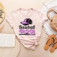 Baseball Mom Club Cool Women's Heather T-Shirt Heather Peach Baseball Mom Club Cool Women's Heather T-Shirt Heather Peach
