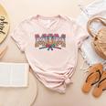 Baseball Mom Coquette Bow Mommy Ice Cream Mother's Day Mom Women's Heather T-Shirt Heather Peach Baseball Mom Coquette Bow Mommy Ice Cream Mother's Day Mom Women's Heather T-Shirt Heather Peach