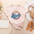 Baseball Mom Crazy Proud Always Loud Mother's Day Women's Heather T-Shirt Heather Peach Baseball Mom Crazy Proud Always Loud Mother's Day Women's Heather T-Shirt Heather Peach